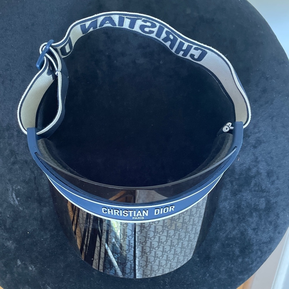 DIORCLUB V1U Blue Dior Oblique Visor